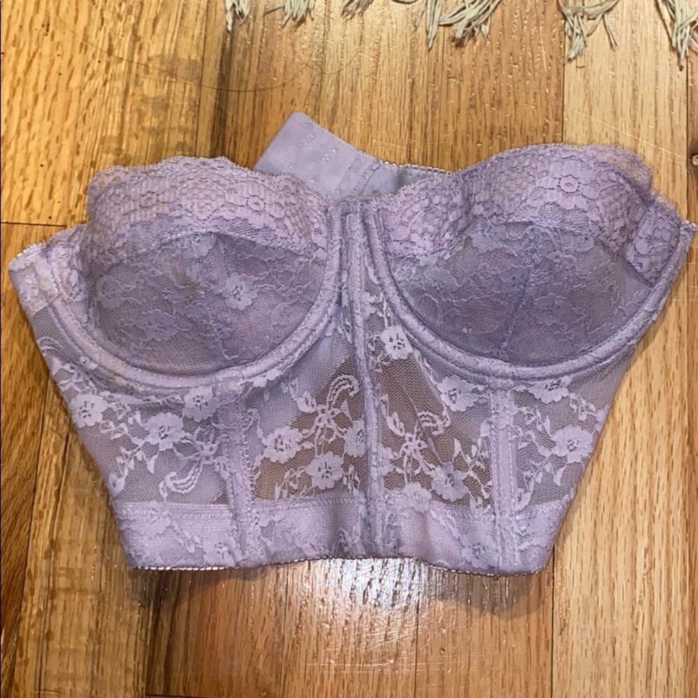 Lavender corset